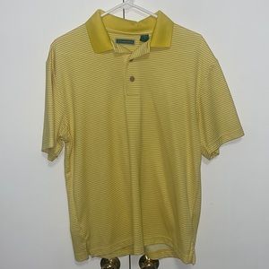 MEDIUM YELLOW CUBAVERA POLO